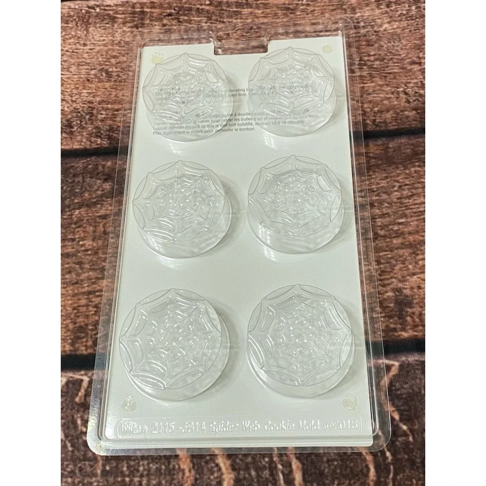 Celebrate It Halloween Chocolate Molds Jack O Lanterns, Spiderwebs and Fangs